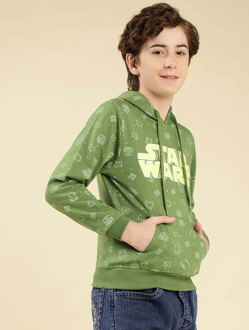 boys printed long sleeve sweatshirt - 22087966 - Standard Image - 2