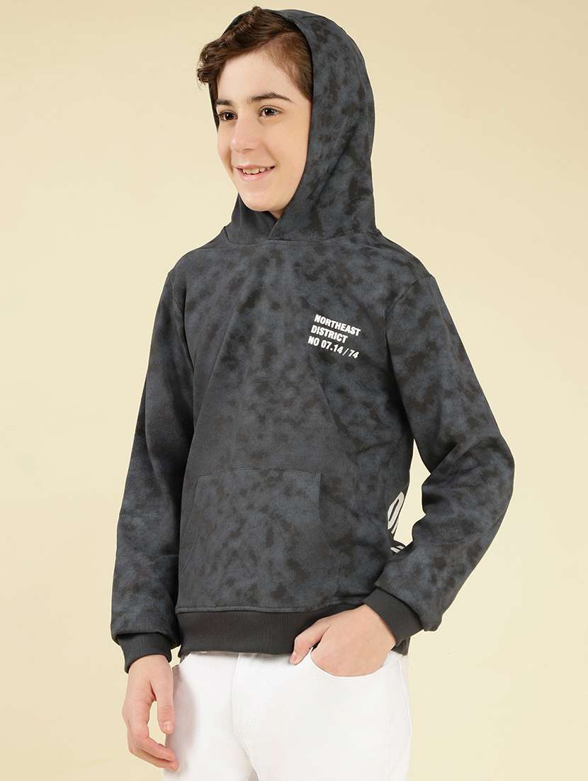 boys back print long sleeve sweatshirt - 22087971 - Standard Image - 2