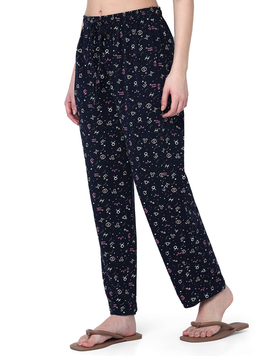 women printed mid rise pajama - 22087999 -  Standard Image - 2
