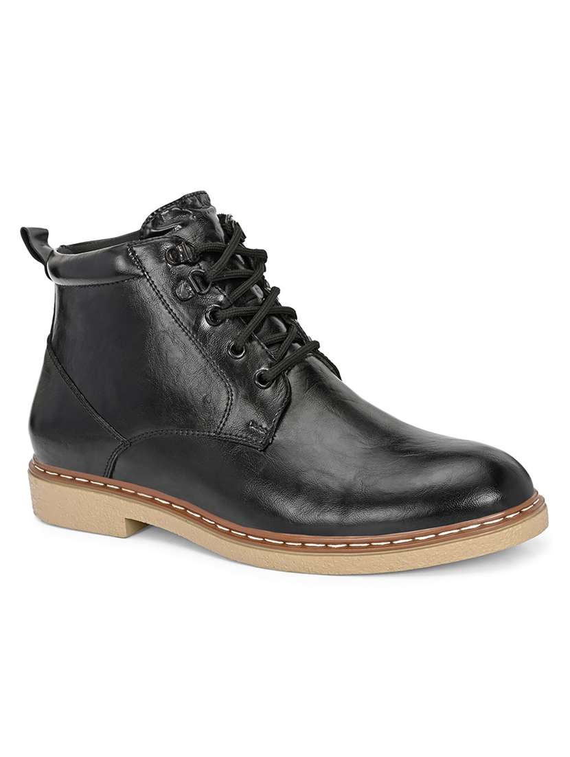 men black lace up boot - 22088018 - Standard Image - 2