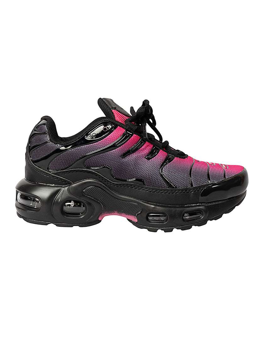 kids black lace up sneaker - 22088030 - Standard Image - 2