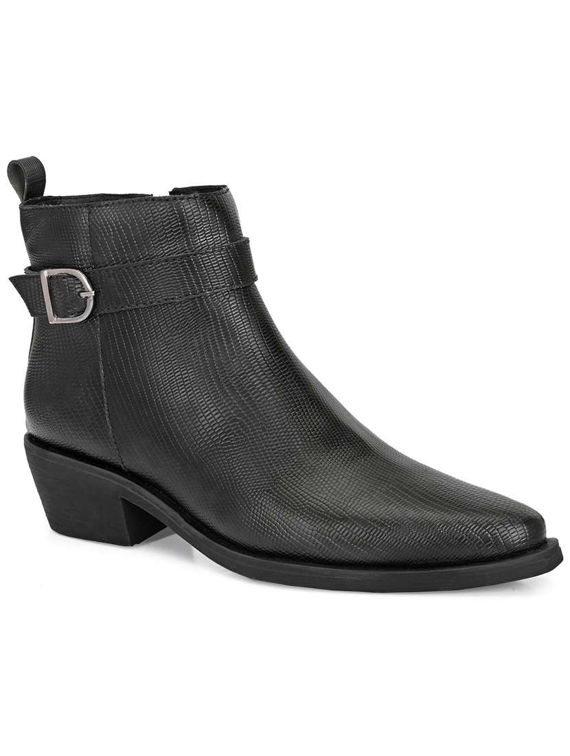 women textured slip on ankle boot - 22088039 - Standard Image - 2