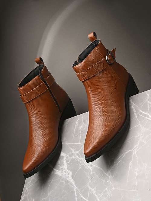 women textured slip on ankle boot - 22088041 -  Standard Image - 0