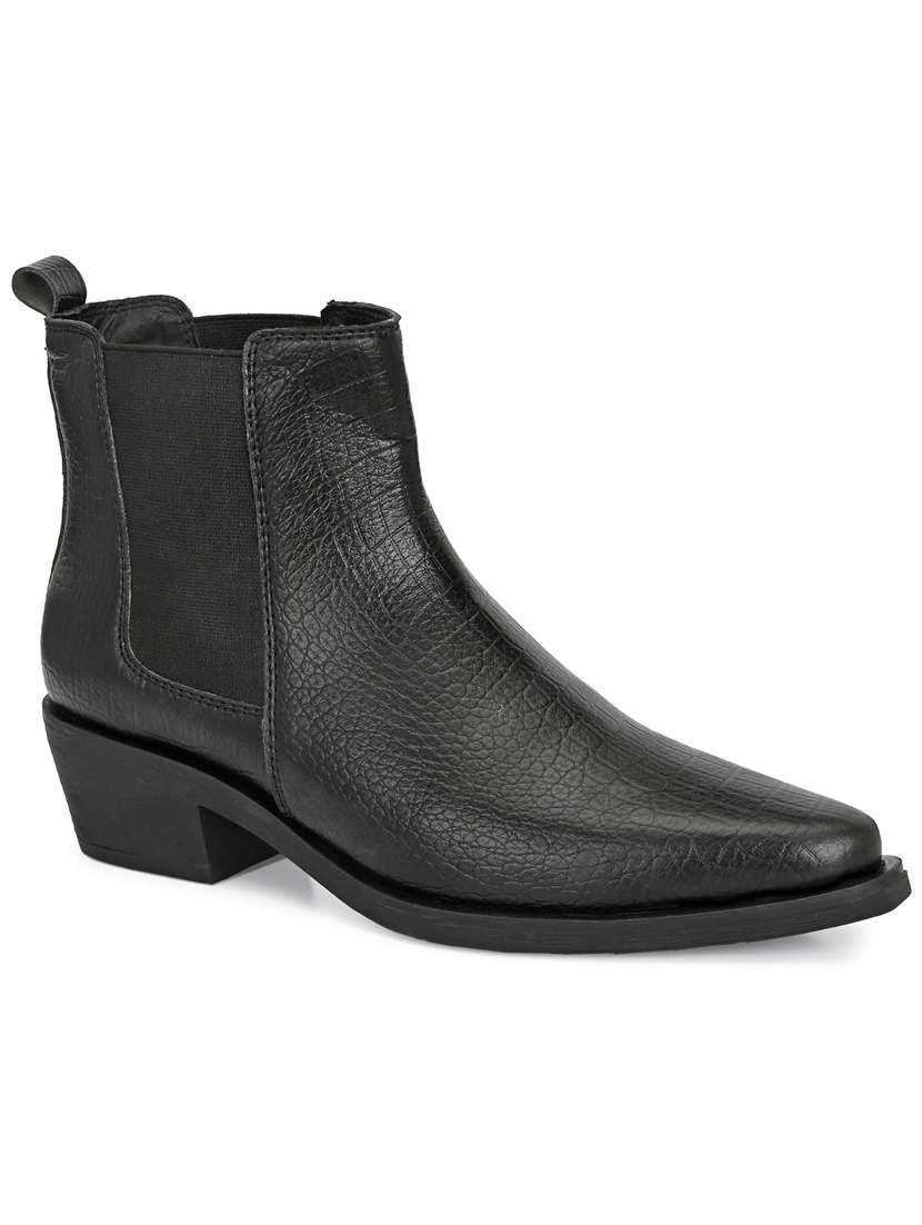 women textured slip on ankle boot - 22088042 - Standard Image - 2