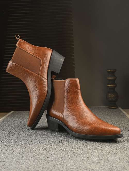 women textured slip on ankle boot - 22088044 - Standard Image - 0
