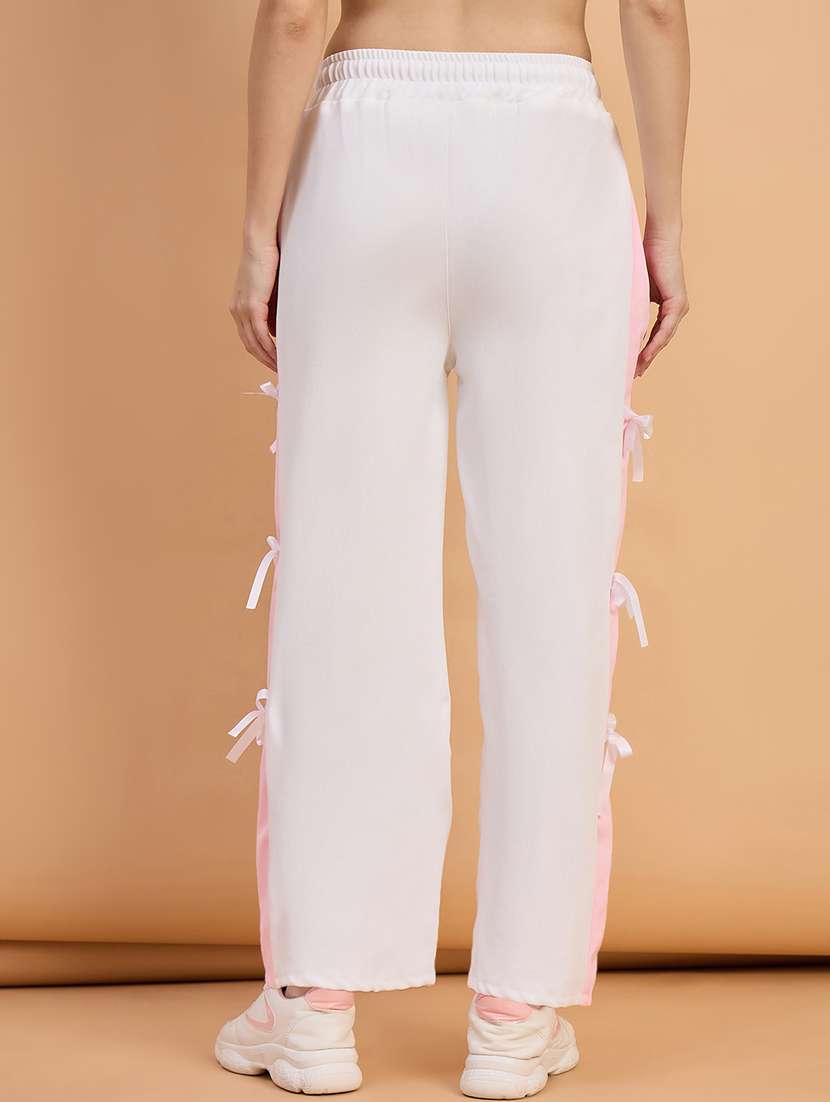 women tapered mid rise wide leg trouser - 22088156 - Standard Image - 2