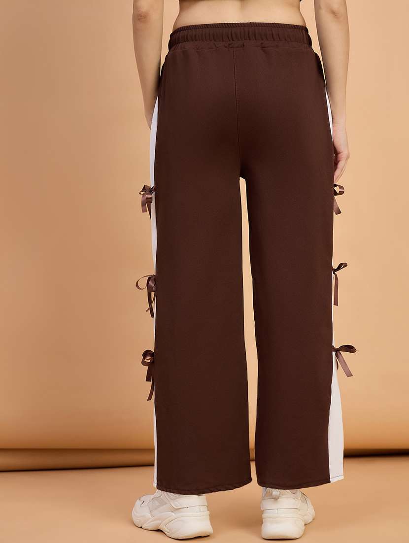women tapered mid rise wide leg trouser - 22088159 - Standard Image - 2