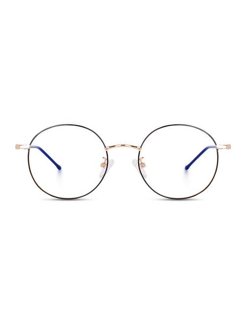 round spectacle frame with blue light protection - 22088262 - Standard Image - 0