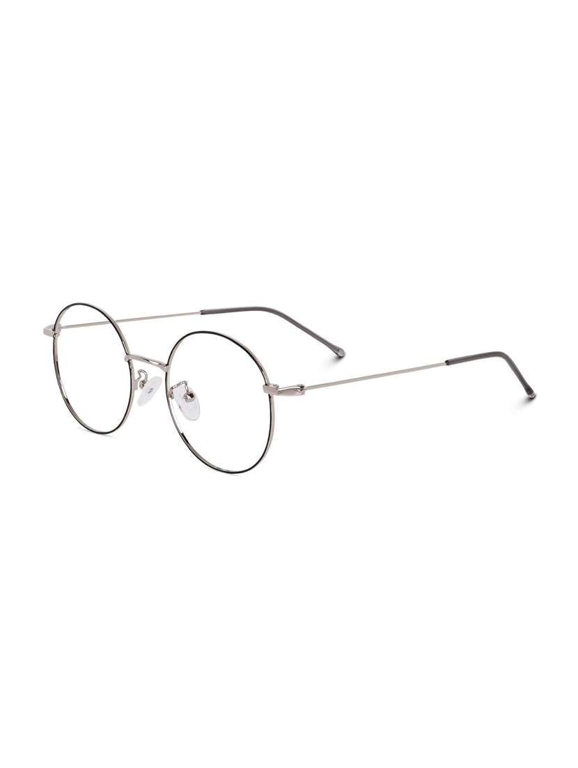 round spectacle frame with blue light protection - 22088263 - Standard Image - 2