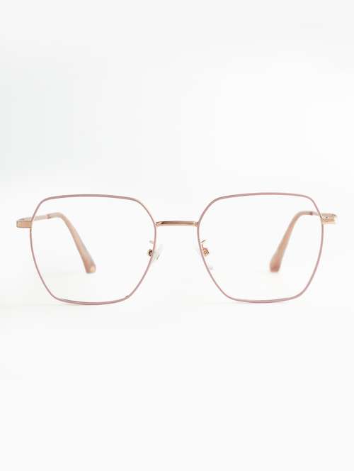 hexagon metal frames with blue light protection 