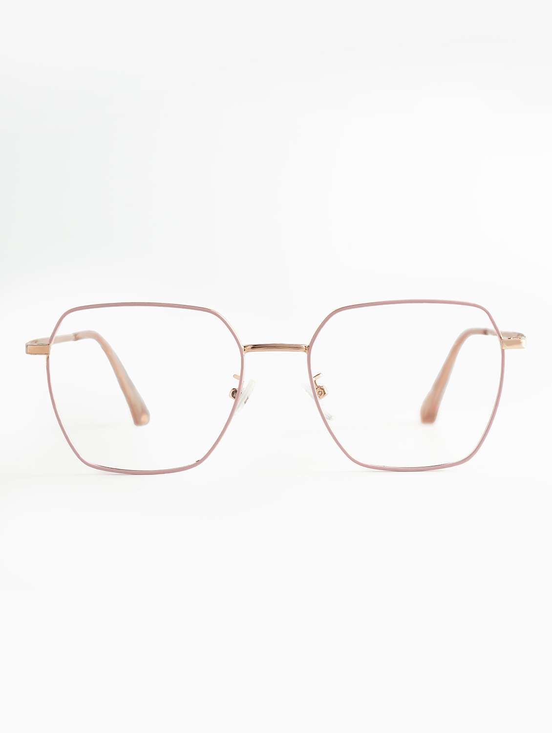 hexagon metal frames with blue light protection 