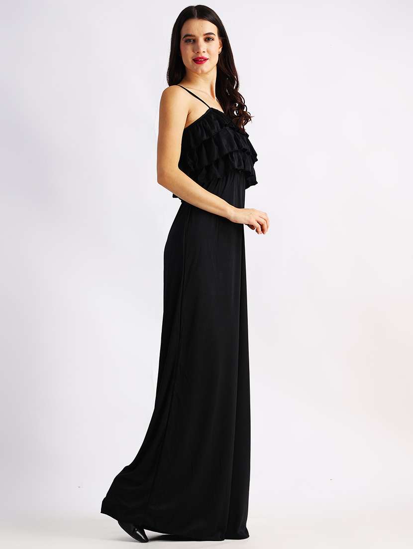 women self designed shoulder strap a-line dress - 22088475 -  Standard Image - 2