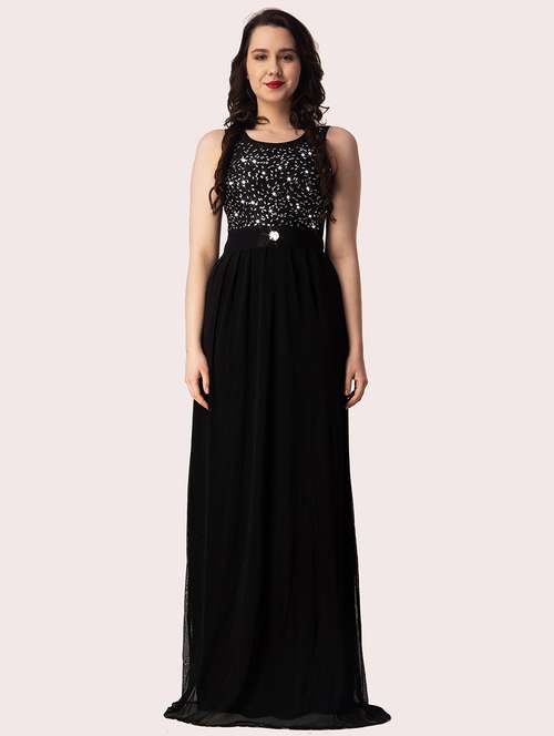 women emebllished sleeveless a-line dress - 22088486 -  Standard Image - 0