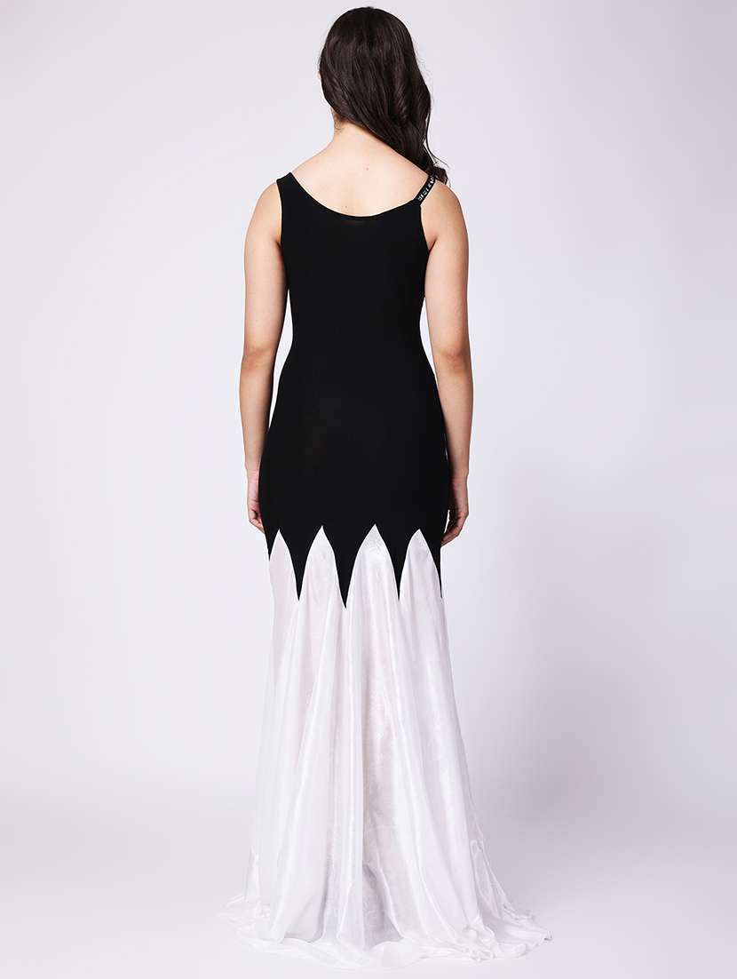 women embellished round neck sleeveless dress - 22088495 - Standard Image - 2