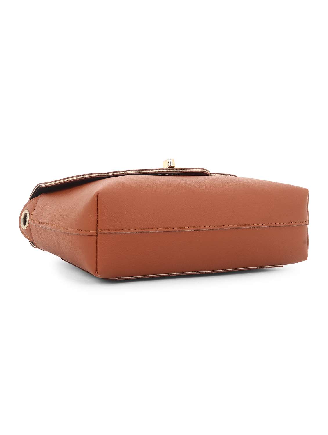women tan leatherette sling bag - 22088504 - Standard Image - 2