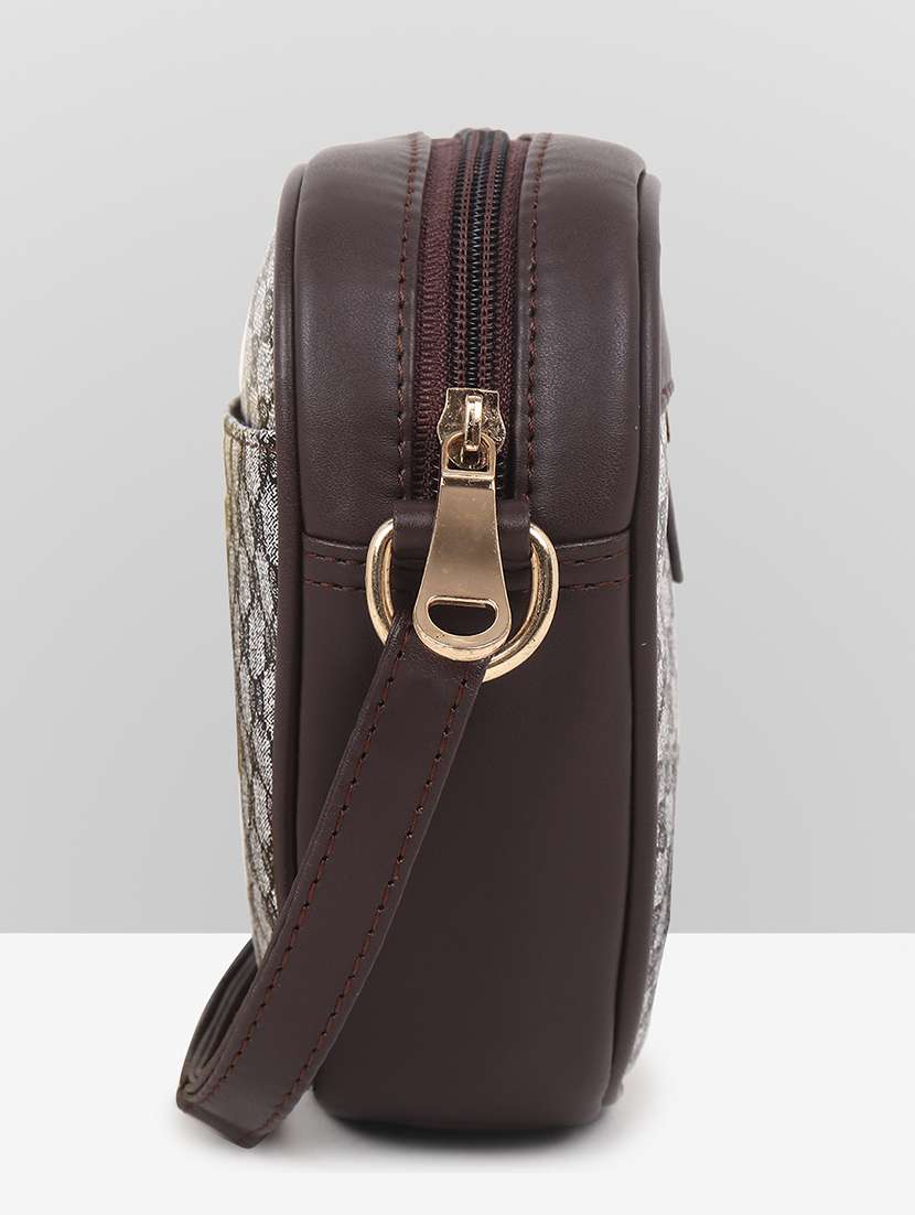 women leatherette sling bag - 22088511 - Standard Image - 2
