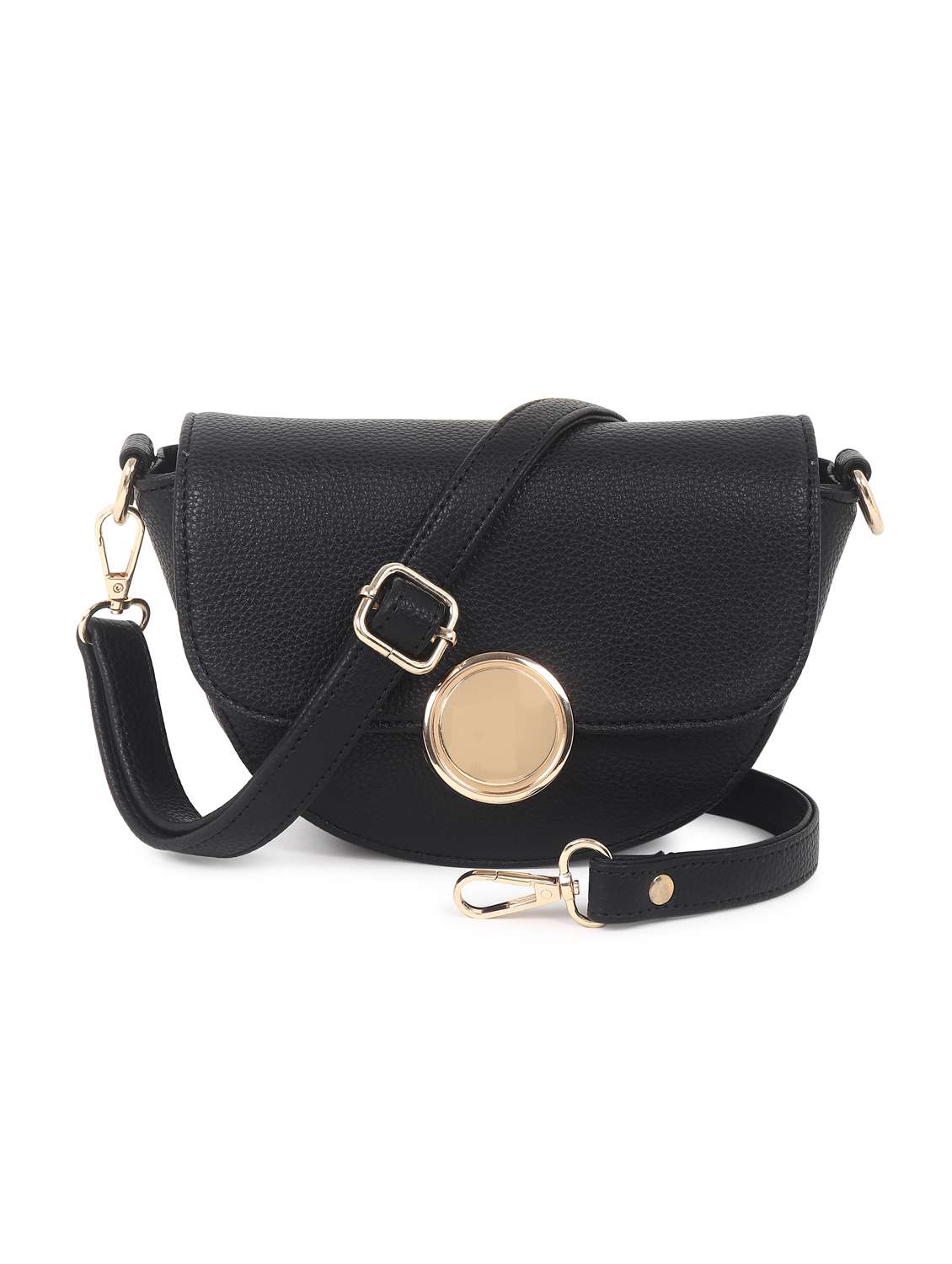 women leatherette sling bag