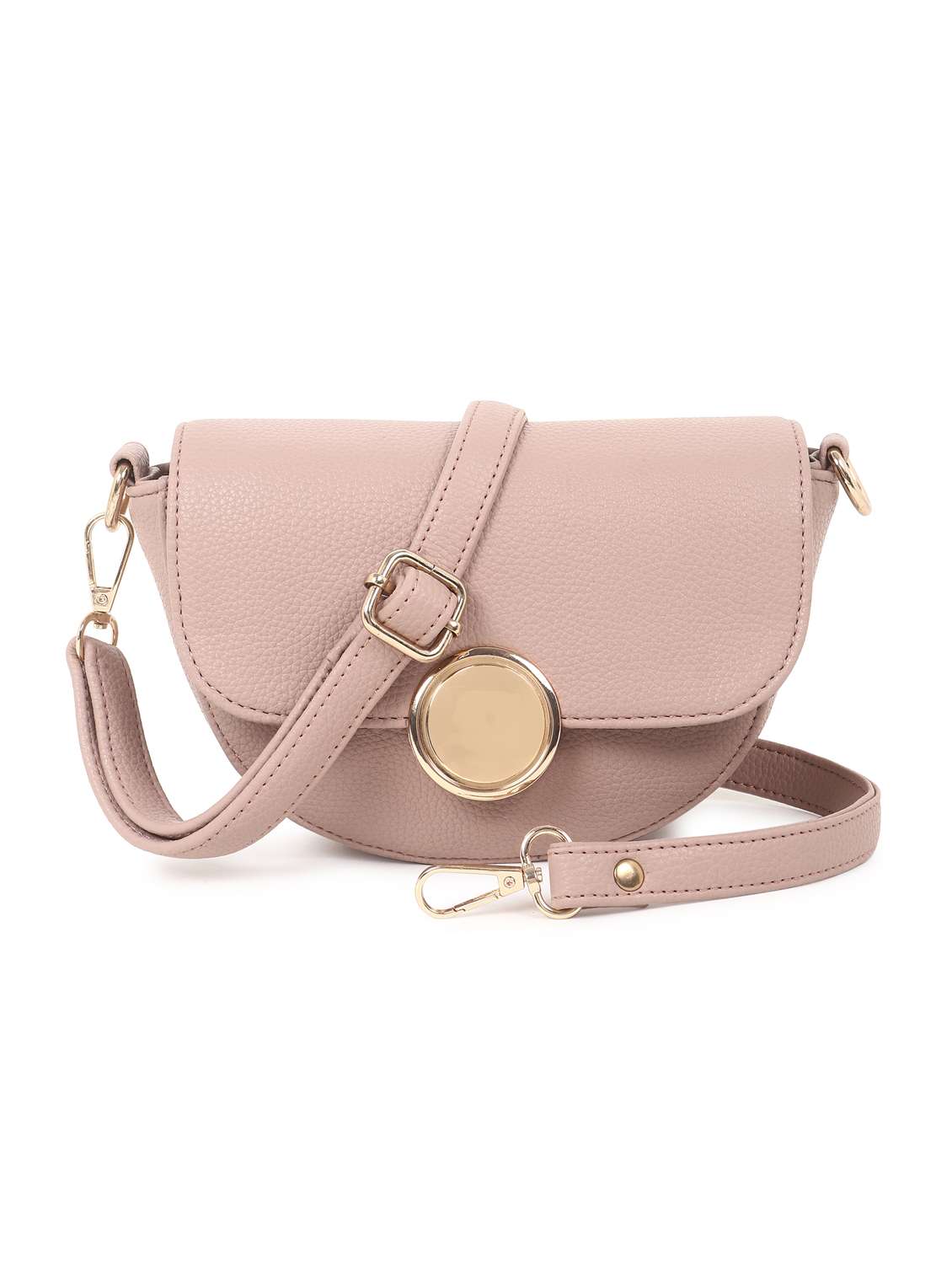 women leatherette sling bag