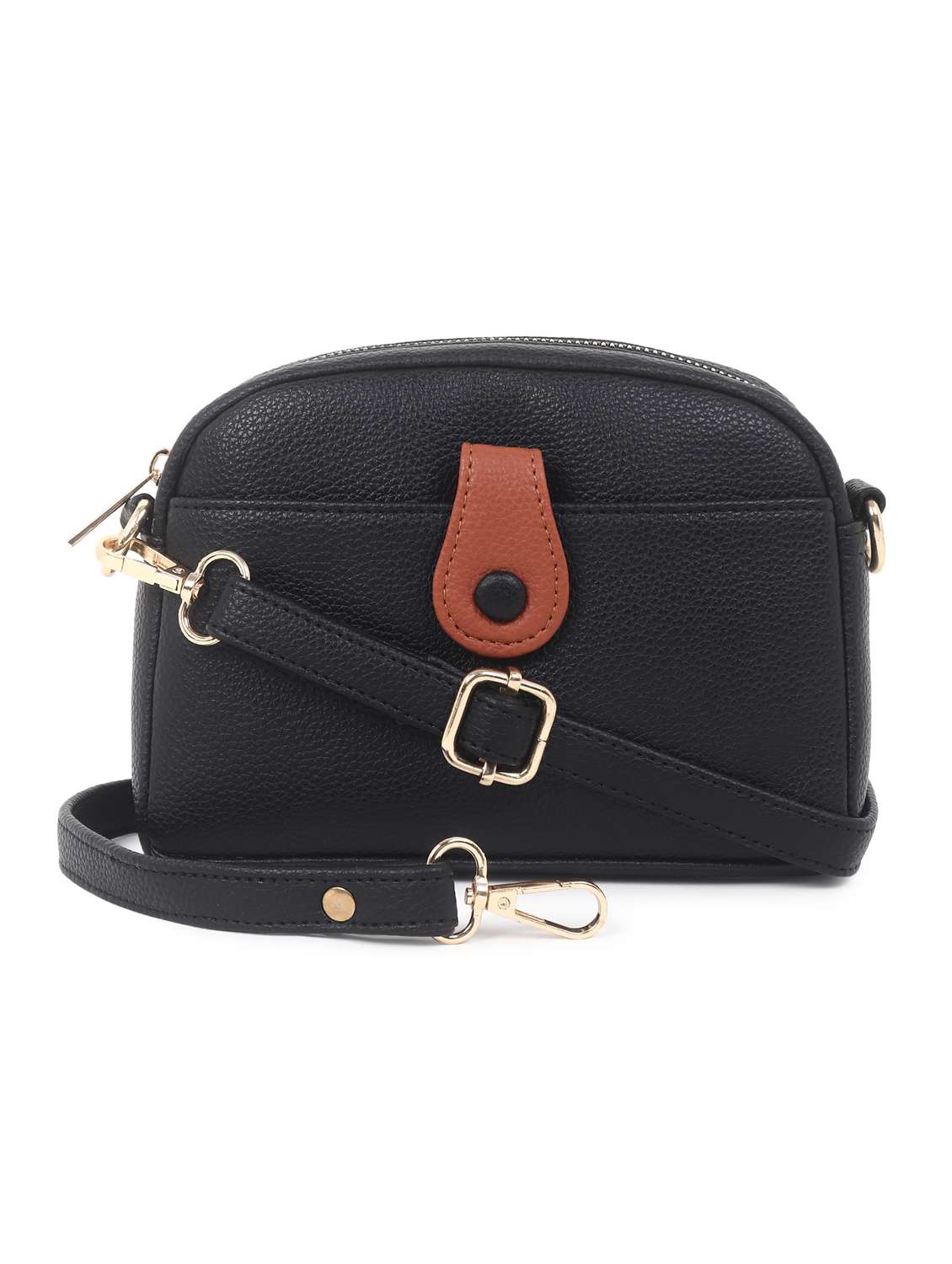 women leatherette sling bag