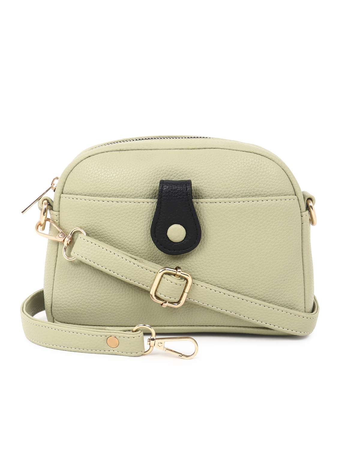 women leatherette sling bag
