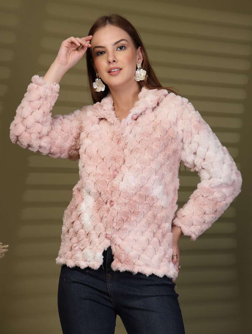 women self designed long sleeve cardigan - 22088544 -  Standard Image - 2