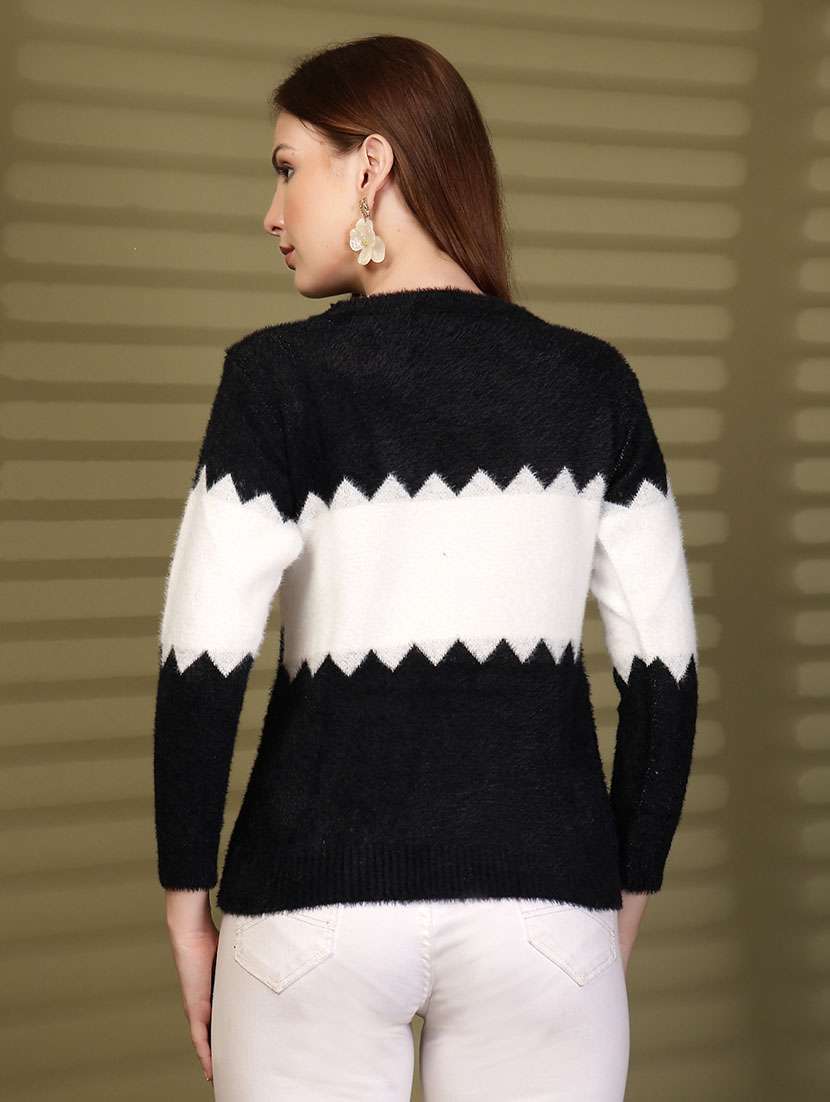women self designed long sleeve pullover - 22088591 -  Standard Image - 2