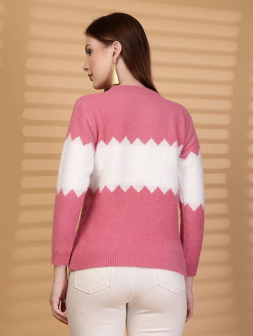 women self designed long sleeve pullover - 22088592 -  Standard Image - 2