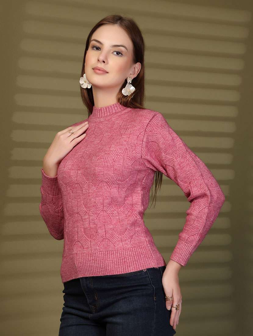 women self designed long sleeve pullover - 22088607 -  Standard Image - 2