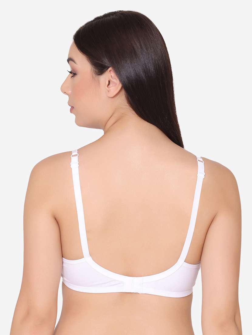 women solid lightly padded t-shirt bra - 22088690 -  Standard Image - 2