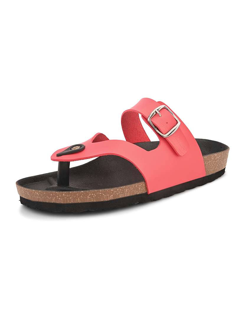 women solid toe separator flat sandal - 22088997 - Standard Image - 2