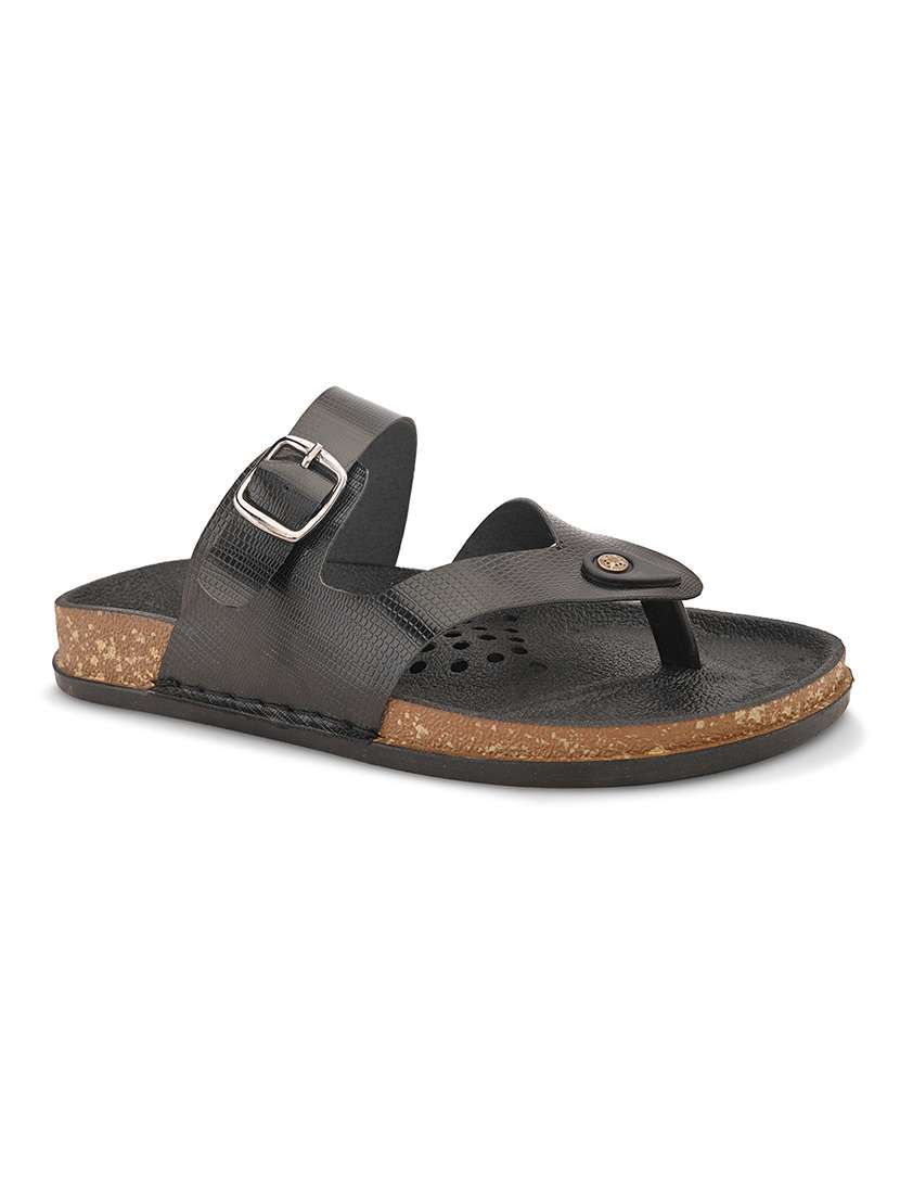 women solid toe separator flat sandal - 22089002 - Standard Image - 2