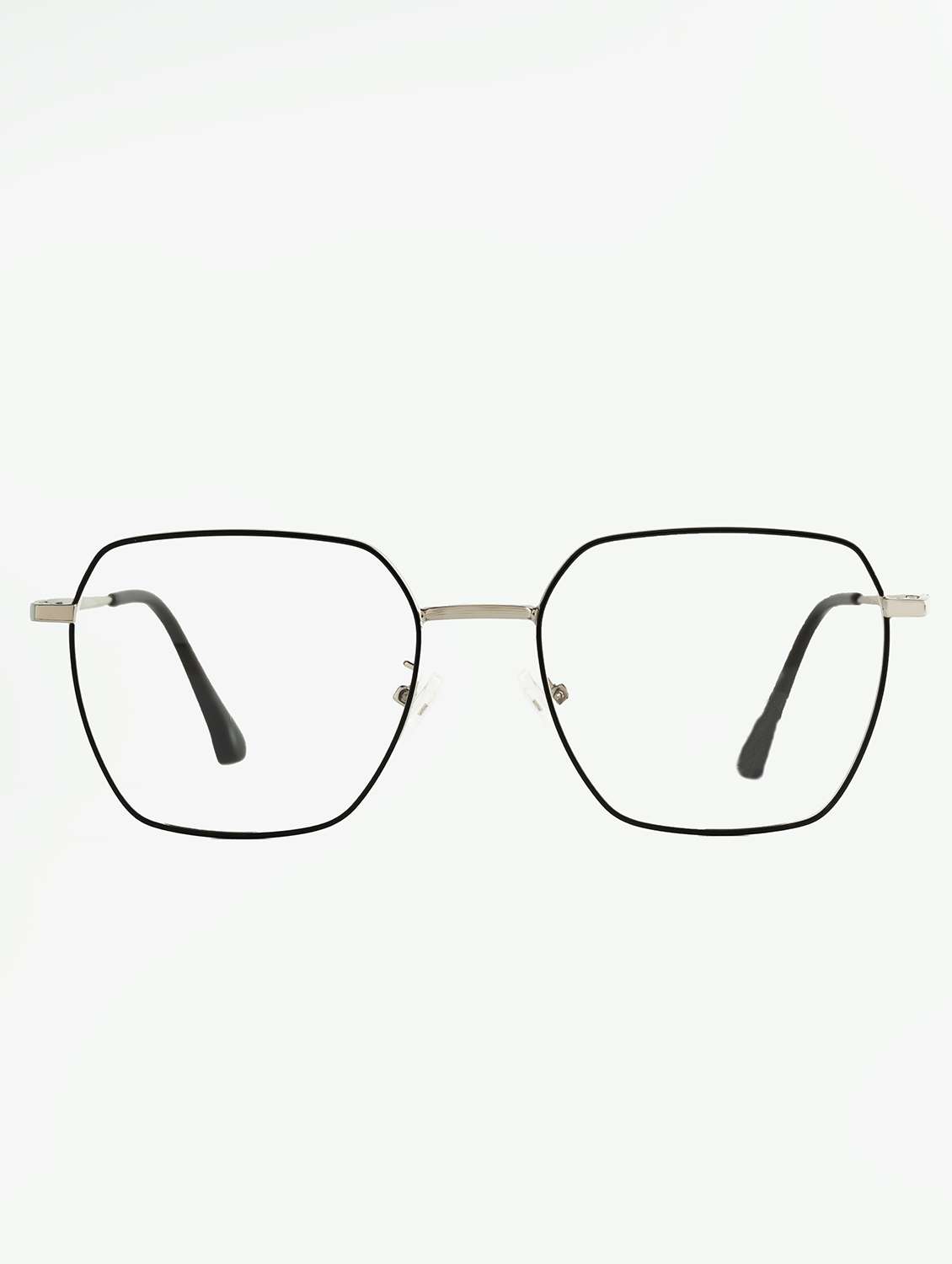 hexagon metal frames with blue light protection 