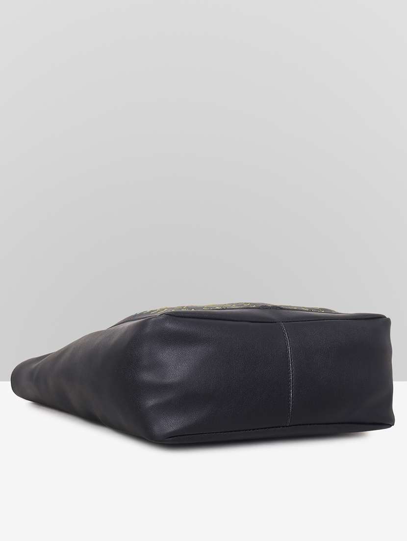 women embroidered front pocket tote bag - 22089007 -  Standard Image - 2