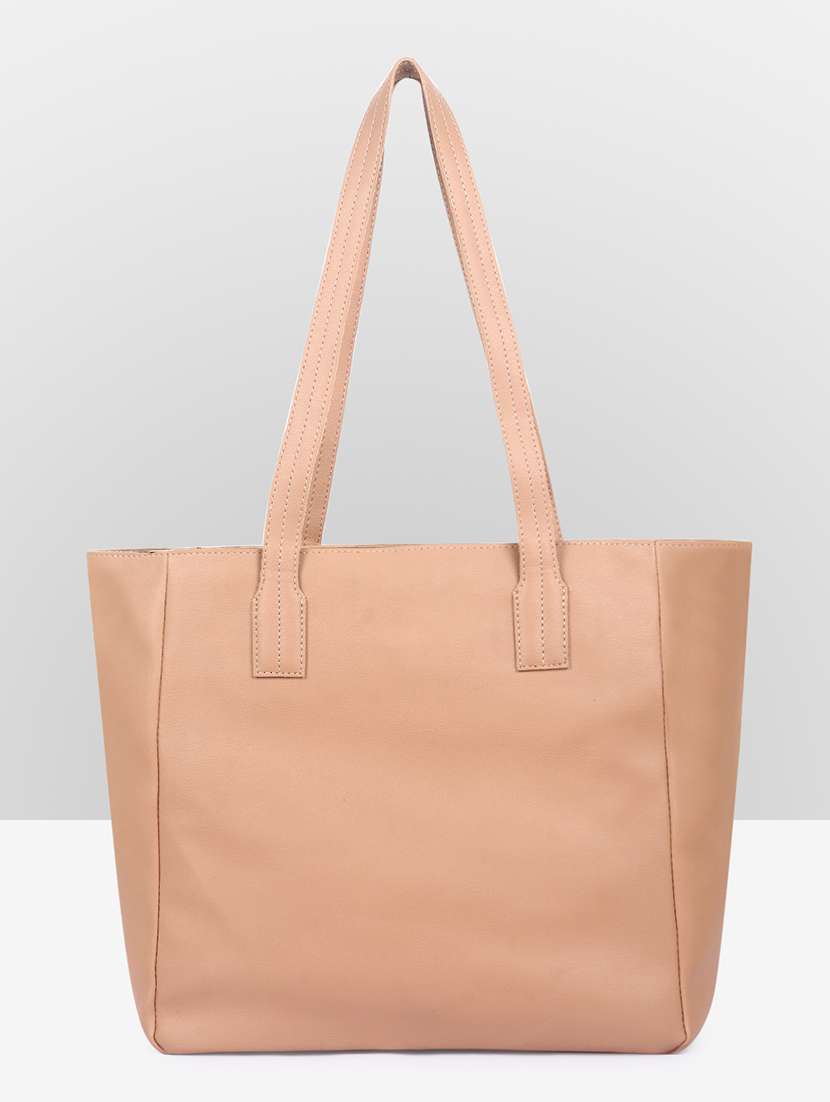 women embroidered leatherette tote bag with 2 pouch - 22089018 -  Standard Image - 2