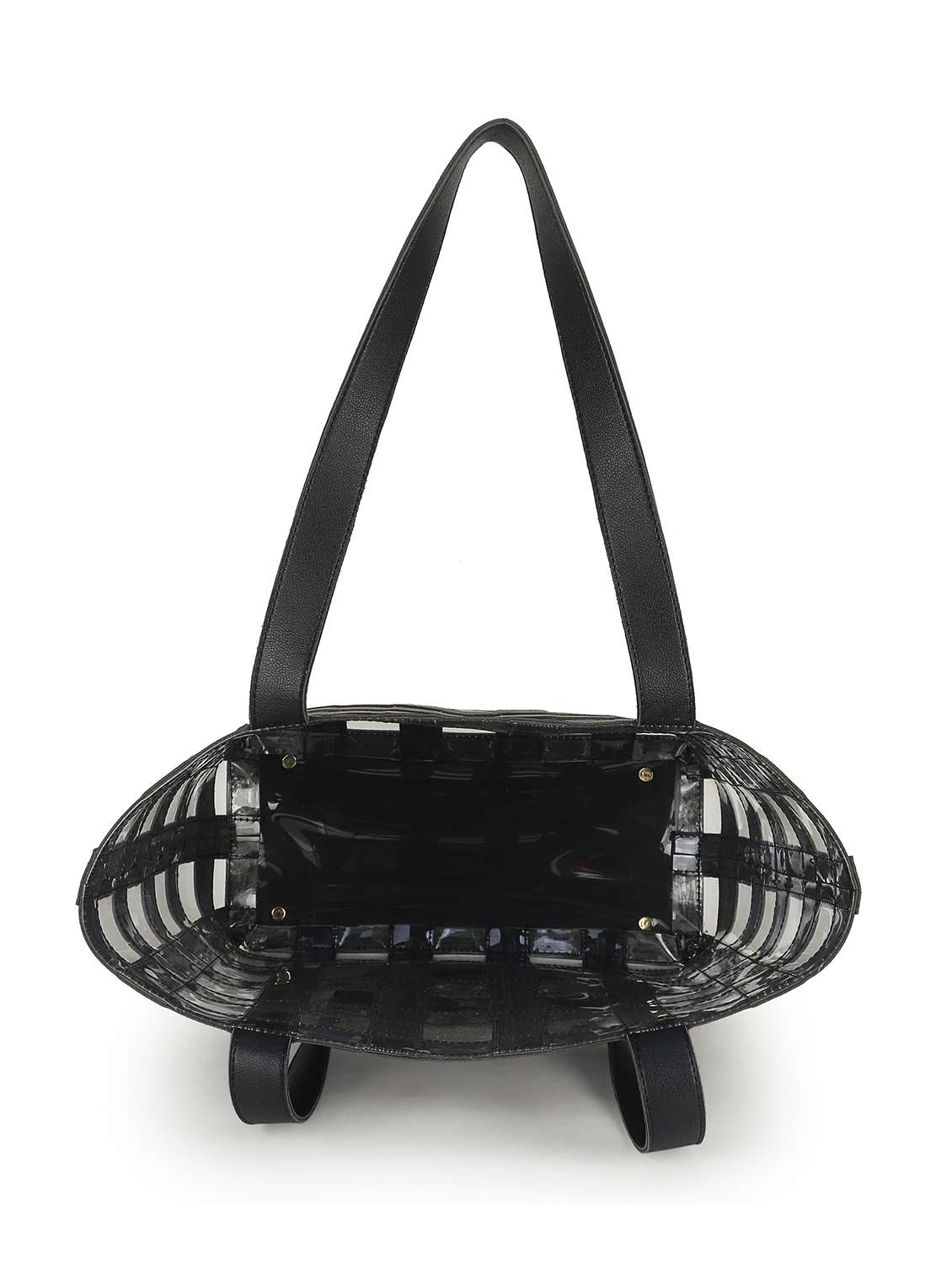 women black leatherette (pu) tote bag - 22089038 -  Standard Image - 2