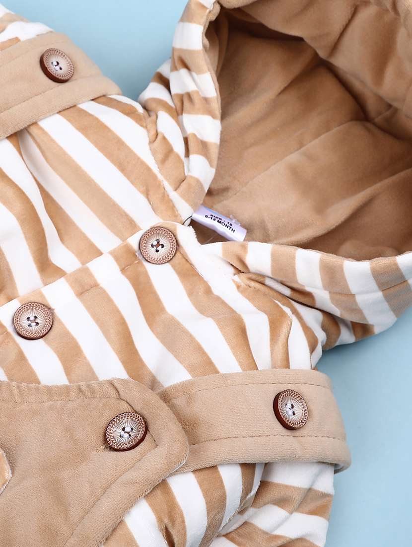 kids striped long sleeve winterwear dungaree - 22089073 -  Standard Image - 2