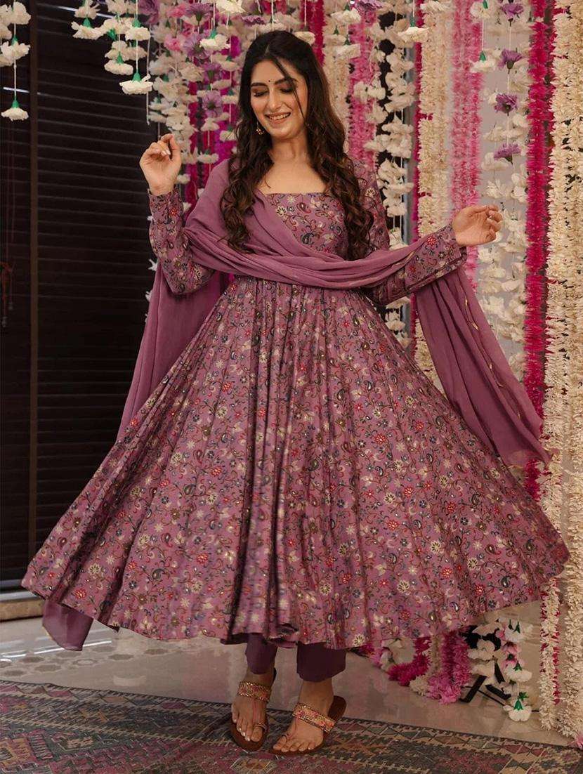 women floral long sleeve kurta pant with dupatta set - 22092080 -  Standard Image - 2