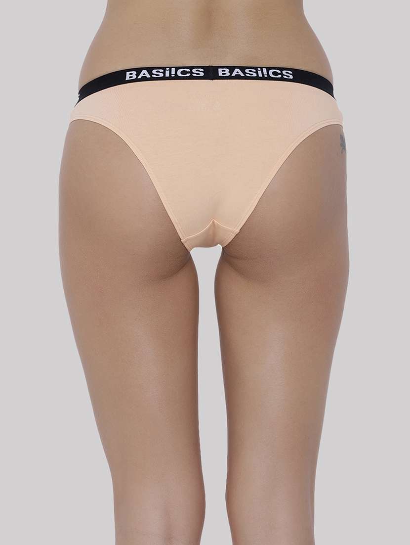 women pack of 3 solid low rise bikini panty - 22092137 -  Standard Image - 2