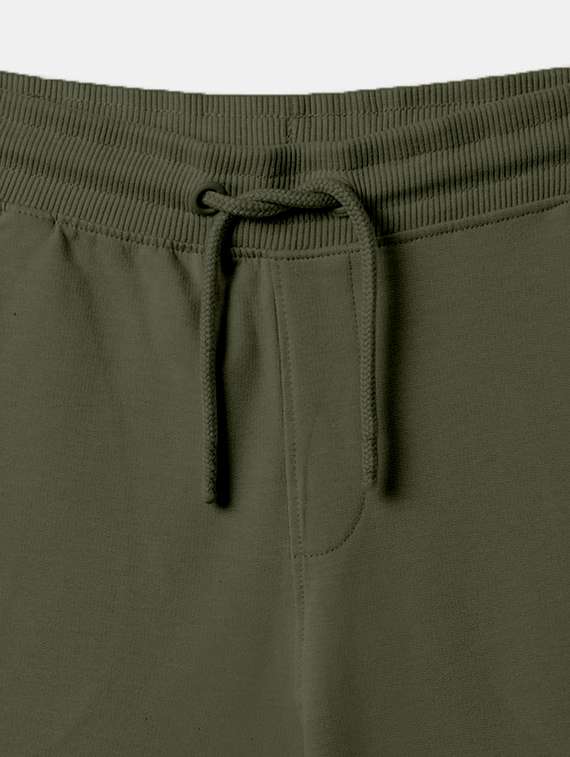 boys solid mid rise regular fit shorts - 22092211 - Standard Image - 2