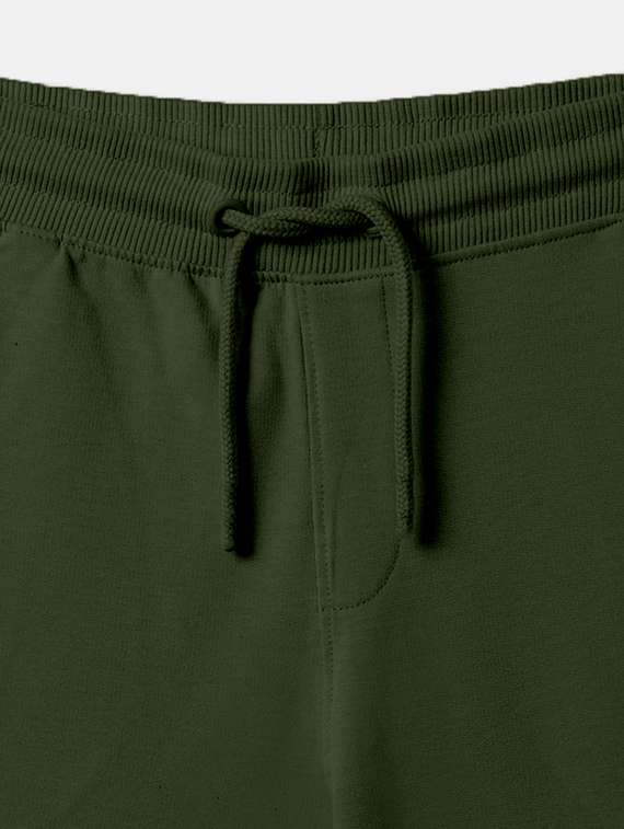 boys solid mid rise regular fit shorts - 22092214 - Standard Image - 2