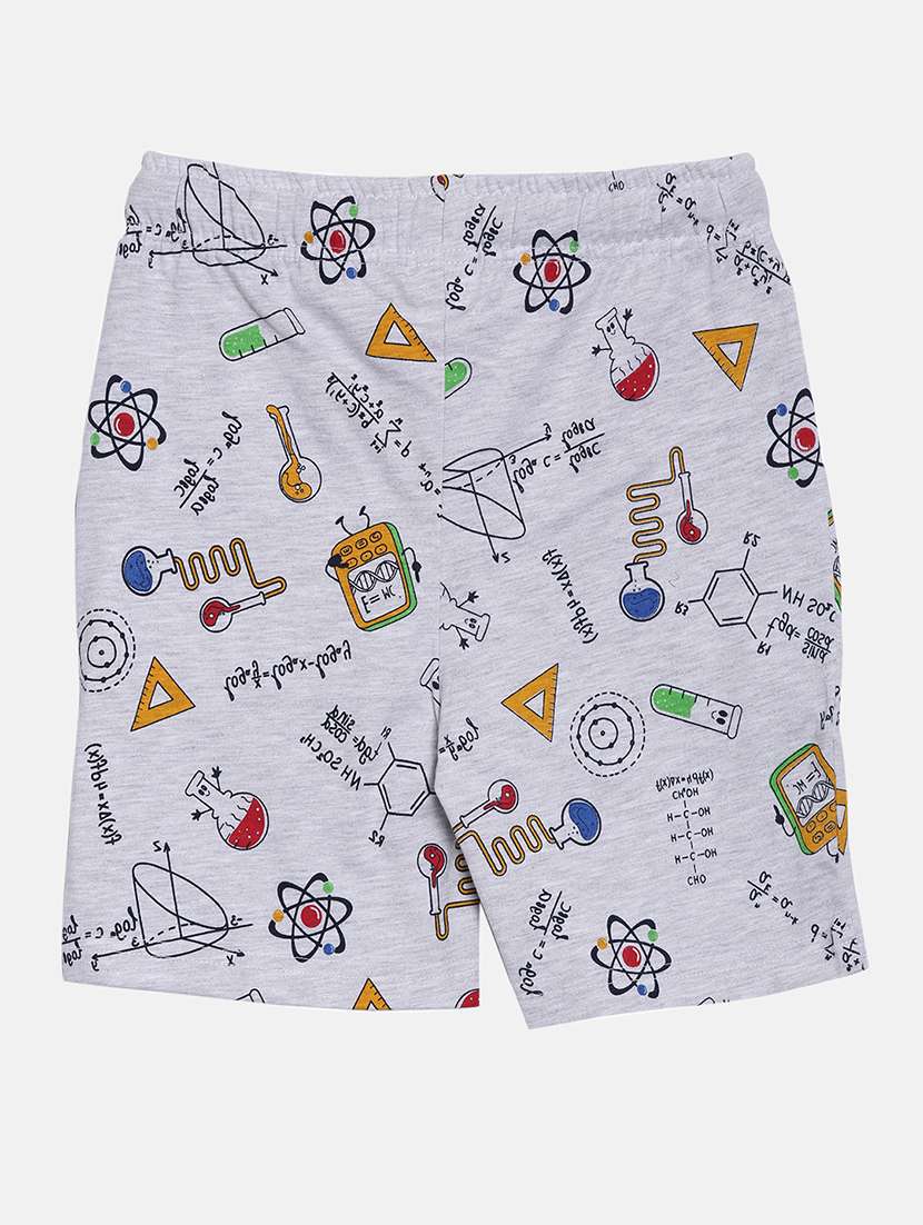 boys pack of 2 mid rise regular fit shorts - 22092219 - Standard Image - 2