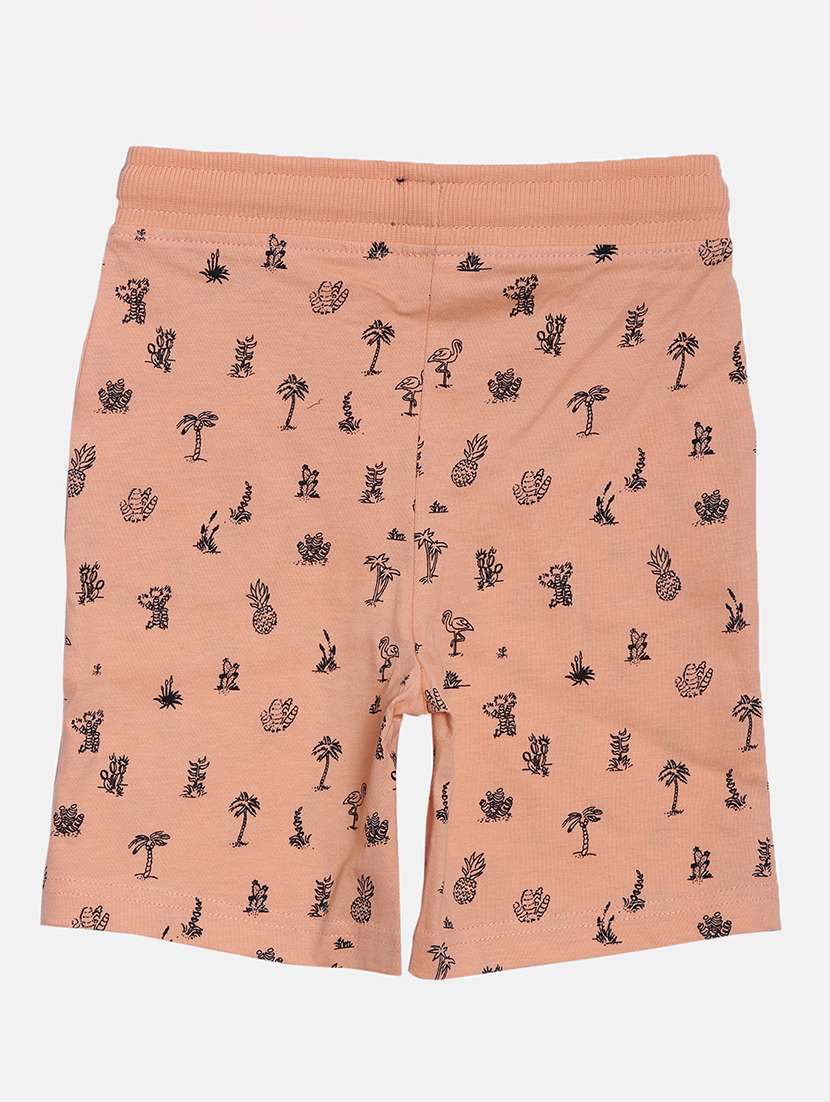 boys pack of 2 mid rise regular fit shorts - 22092223 - Standard Image - 2