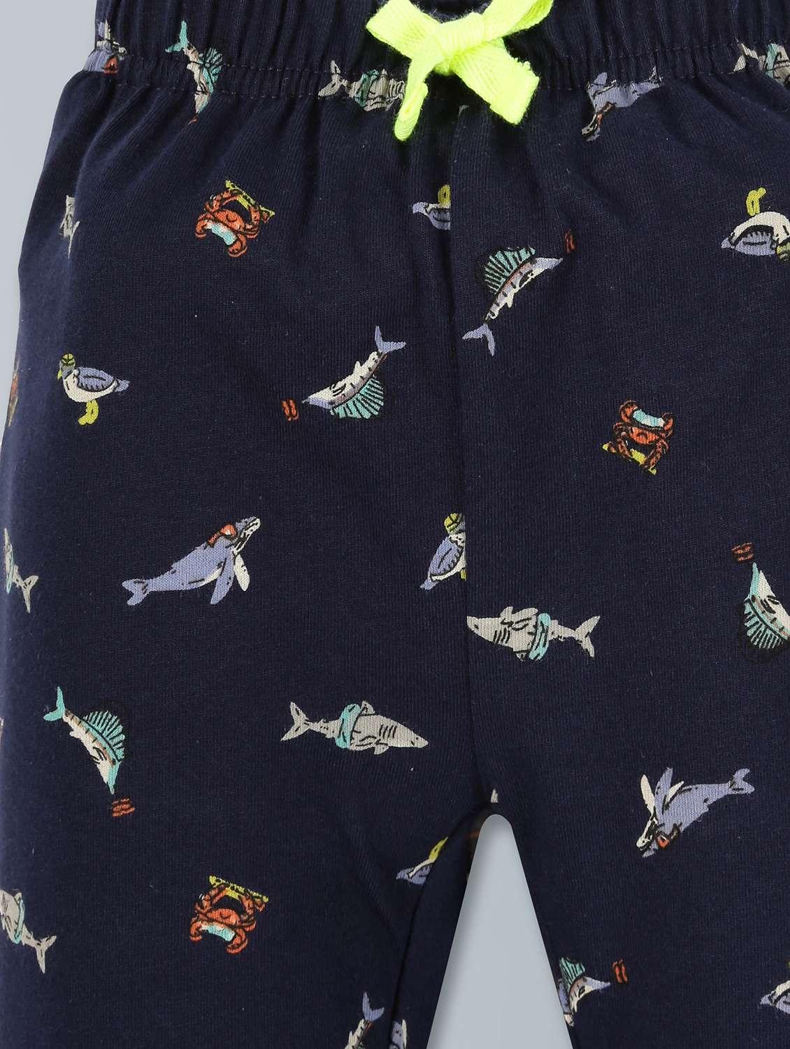 boys printed mid rise loungwear pyjama - 22092256 -  Standard Image - 2