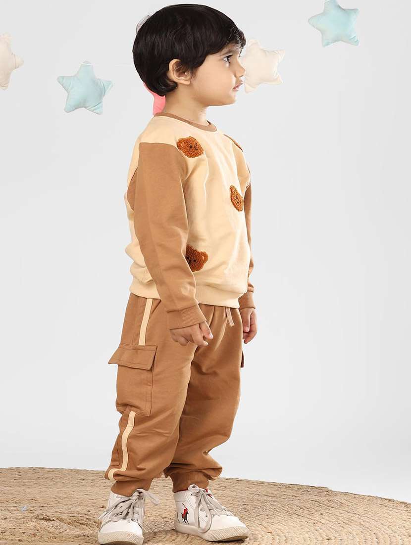 boys printed long sleeve full length set - 22092283 - Standard Image - 2