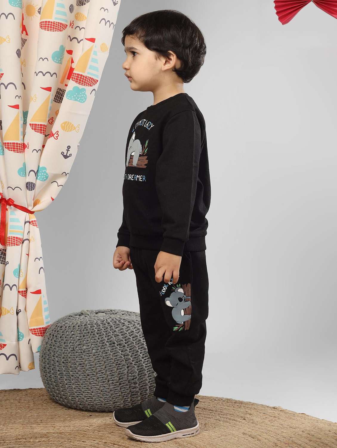boys printed long sleeve full length set - 22092284 - Standard Image - 2