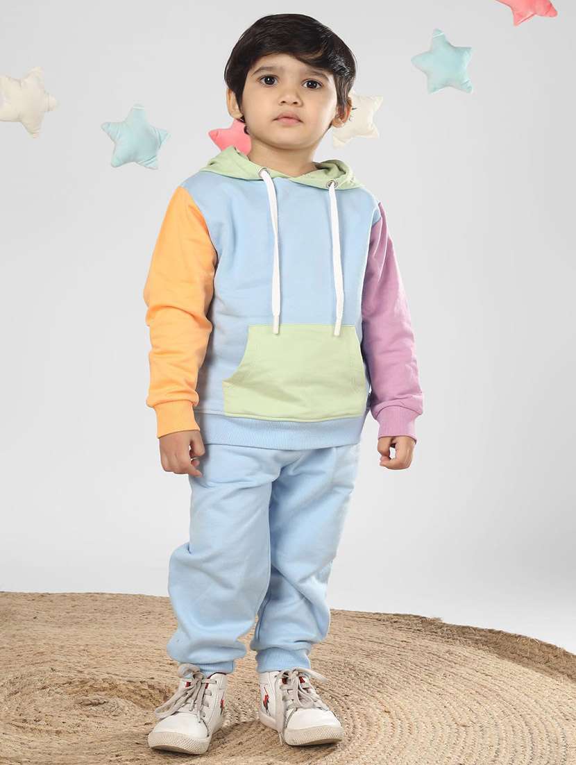 boys ombre print hooded full length co-ords set - 22092285 -  Standard Image - 2