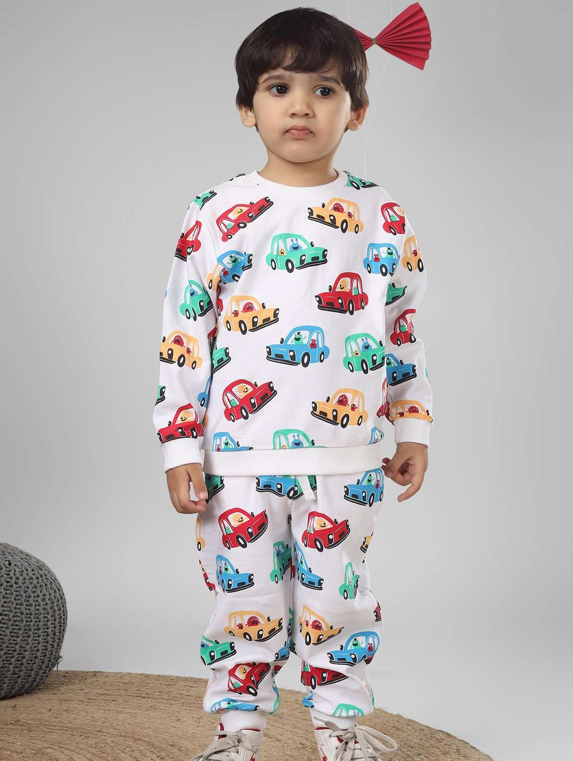 boys printed long sleeve full length set - 22092286 -  Standard Image - 2