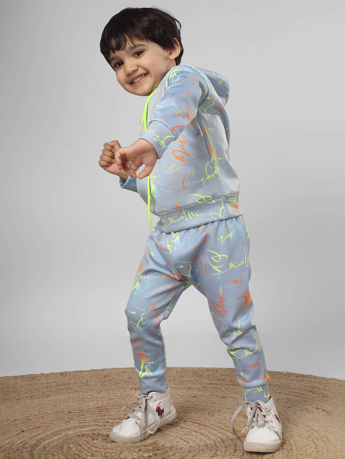 boys printed long sleeve full length  set - 22092288 -  Standard Image - 2