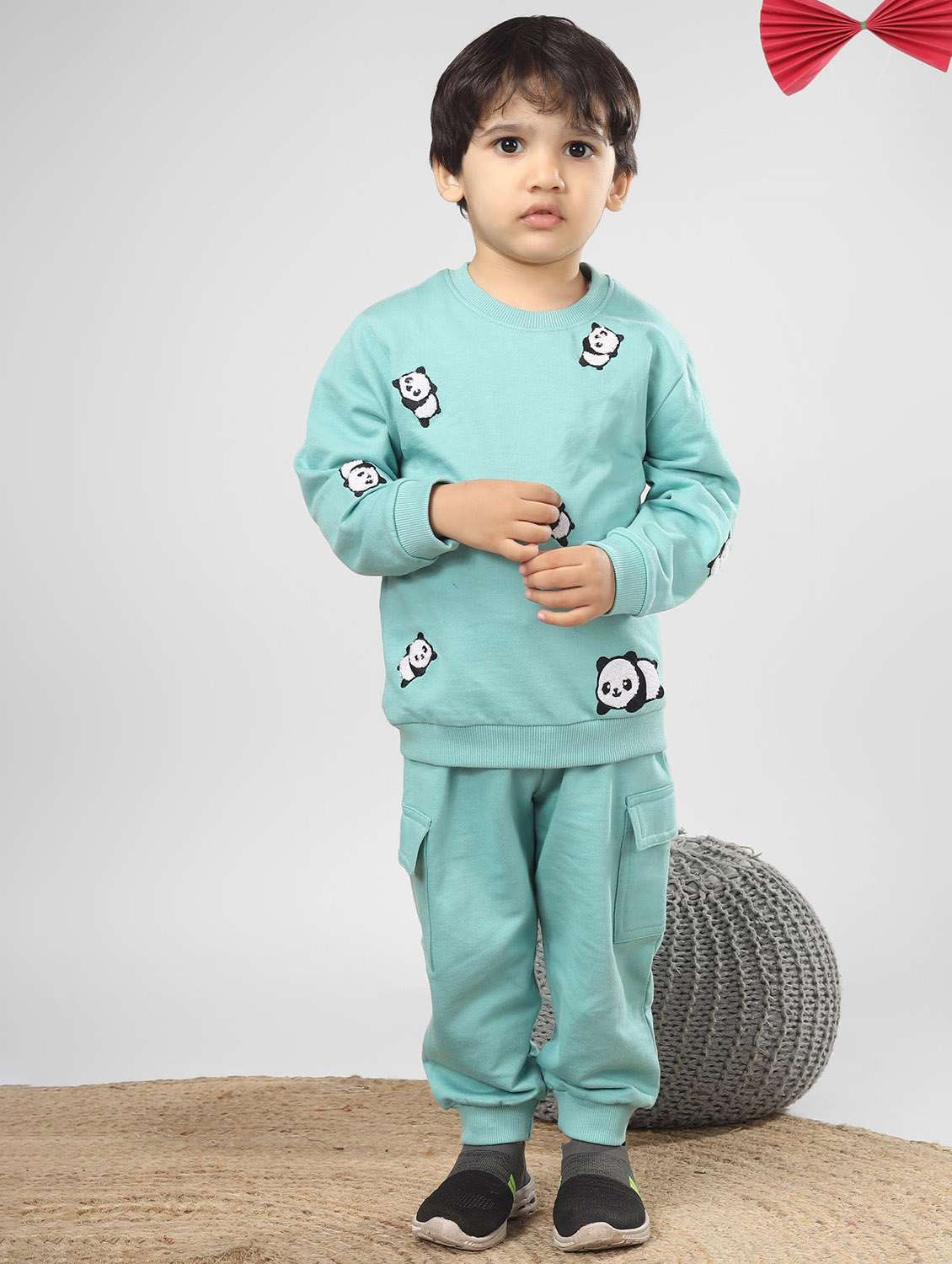 boys printed long sleeve full length  set - 22092292 -  Standard Image - 2