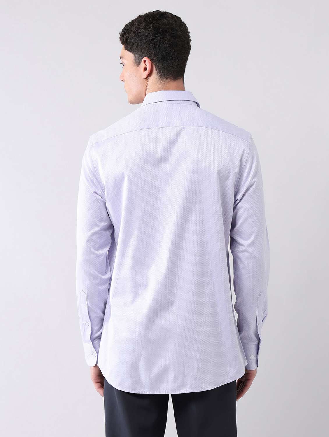 men self design long sleeve regular fit formal shirt - 22092510 -  Standard Image - 2